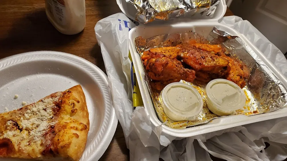 Wings & Pepperoni Pizza